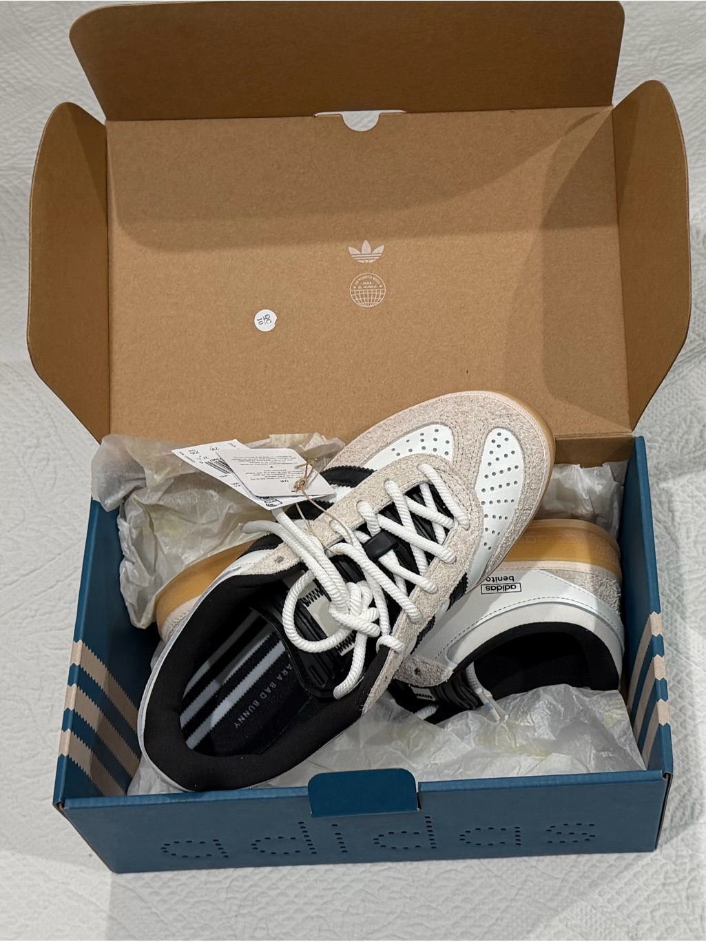 Bad Bunny X Adidas - Benito Gazelle White Unisex Lifestyle Shoes If9735